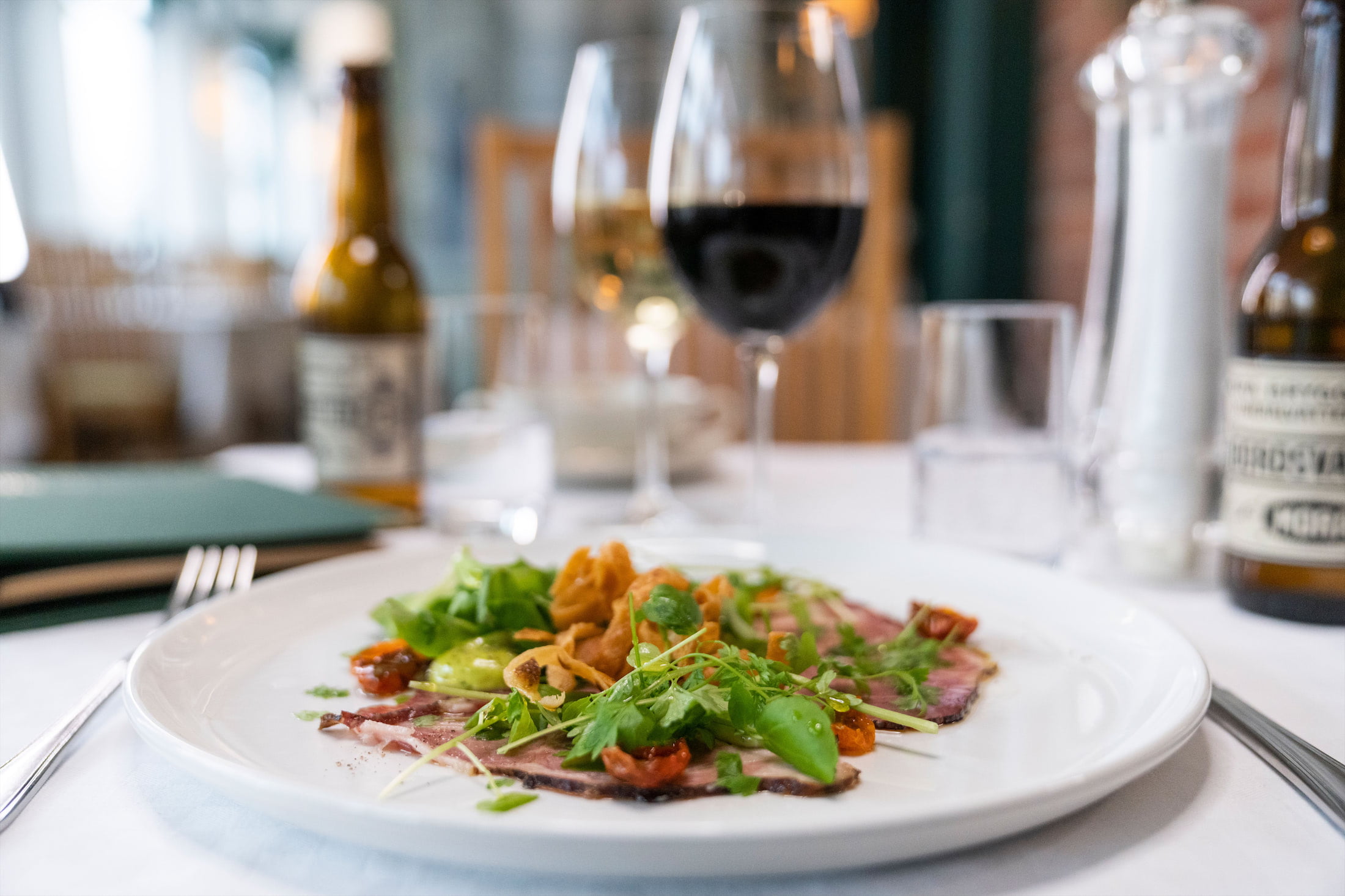 uppdukat för a la carte